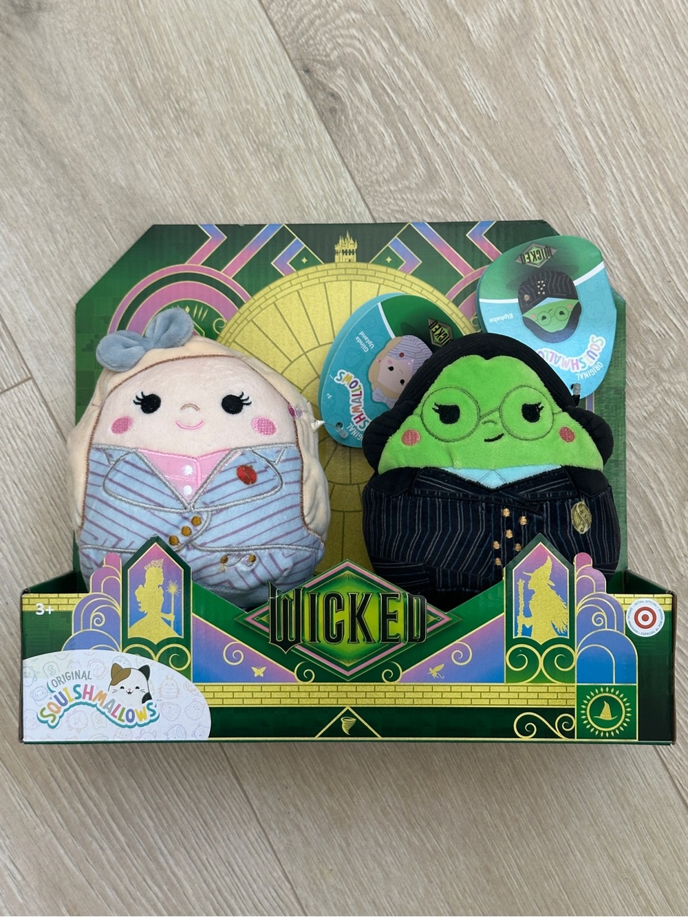 Wicked 5” Squishmallows - Elphaba & Glinda Set